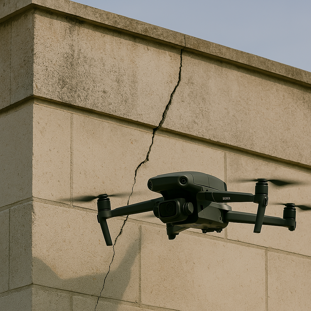 Fassadenriss Detektion und Vermessung